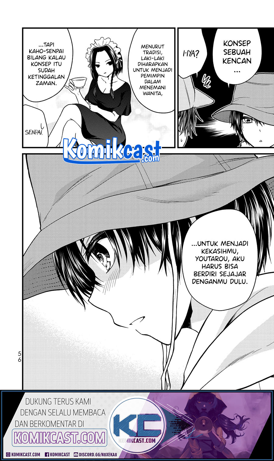 Ojou-sama no Shimobe Chapter 57 Bahasa Indonesia